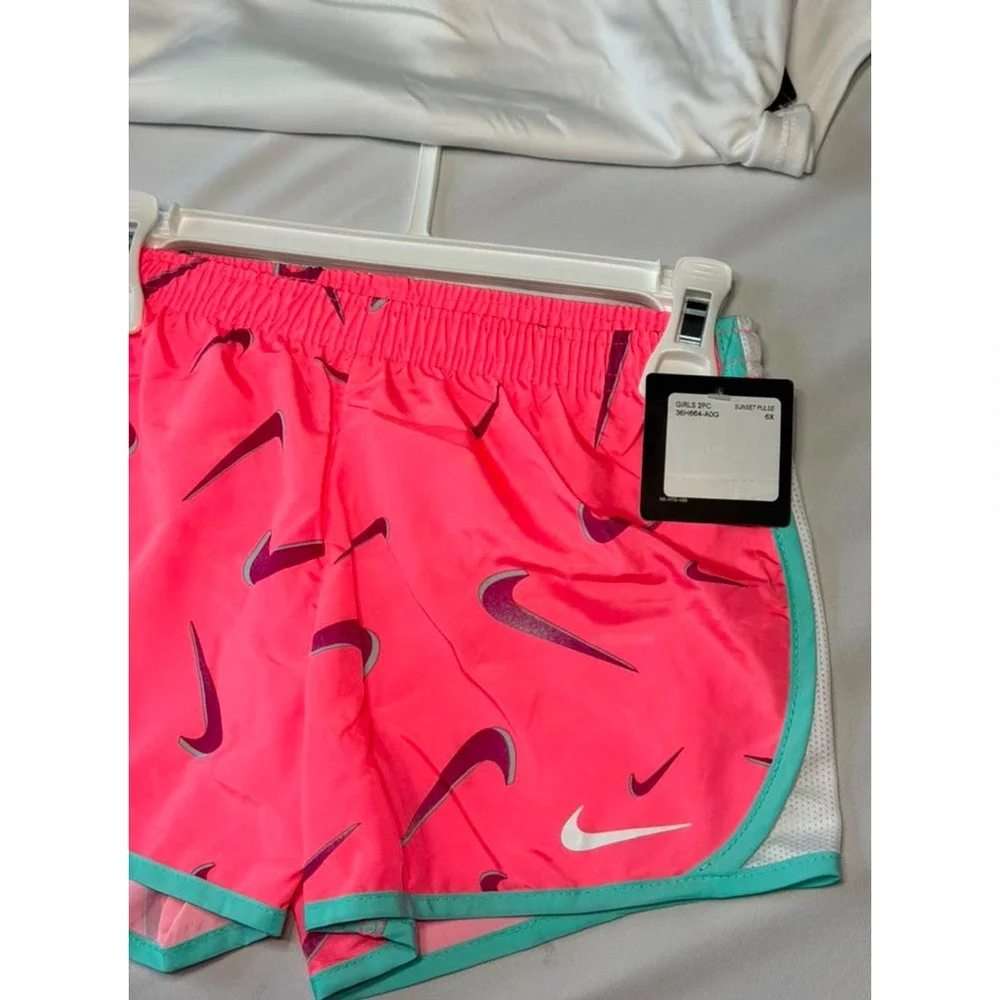 Nike Girls 2-Piece Set – Dri-FIT Performance Outfit – Size 6X